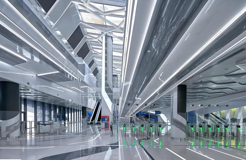 LED track işıqlandırma qurğuları üçün tüstü test standartları