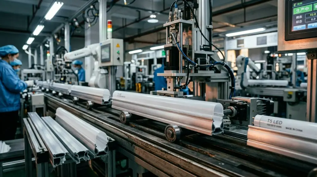 Çinin Premyer T5 LED Boru Yaşayış Fabriki: Eko-Dizayn Uyğunluğu və Avtomatlaşdırılmış Xüsusi Satınalma üçün 2026 Bələdçisi