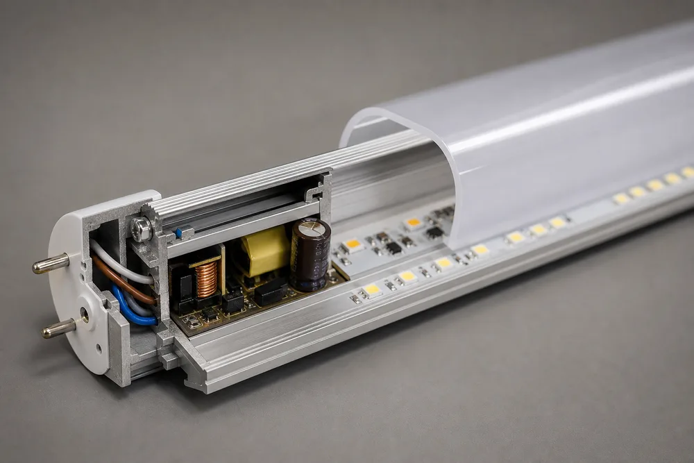 Niyə yarı alüminium, yarı plastik T12 LED boru korpusunu seçməlisiniz?